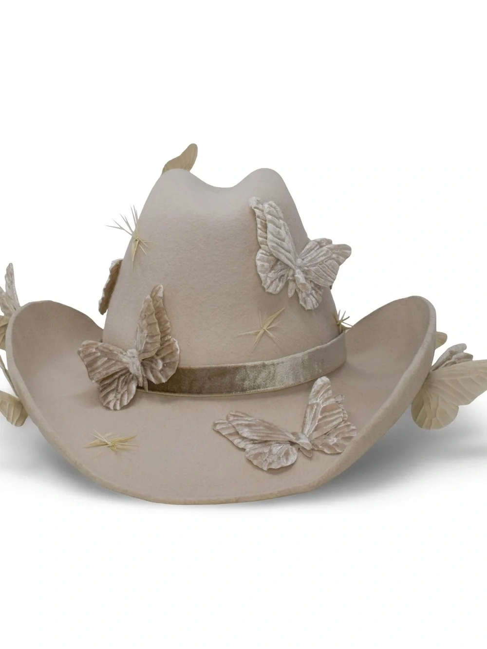NEW! Gigi Burris Millinery Britney Hat in Alabaster/Sahara